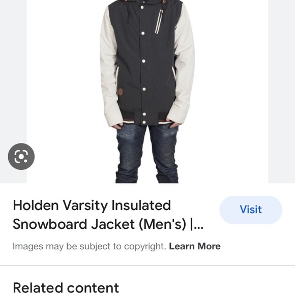 Holton Varsity insulated snowboard jacket - Picture 11 of 11